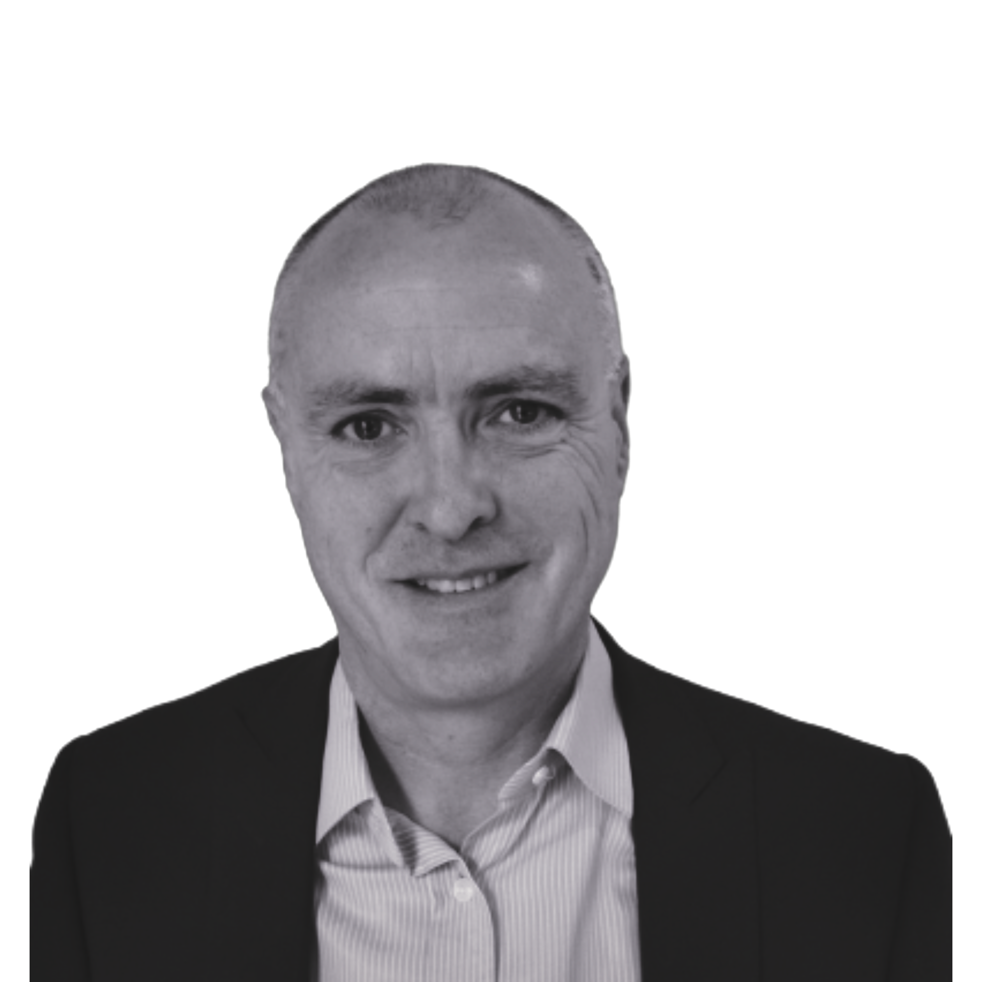 XS Assure company logo and image of Peter Glanfield