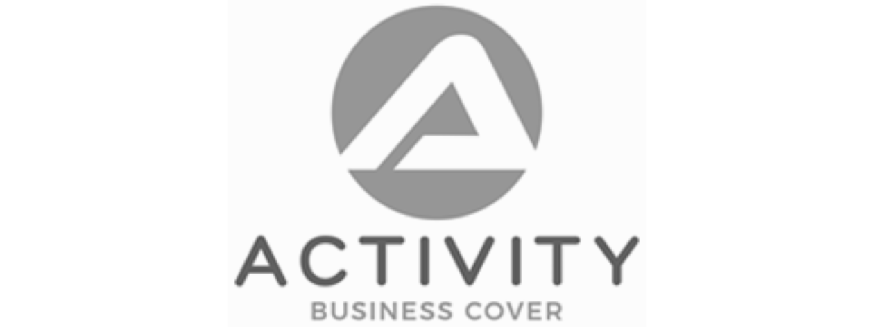 Company logo of Activity Business Cover and image of John Baytas